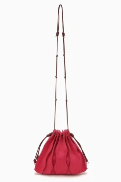 Ulla Johnson Adria Liten Plissert Bolgeveske