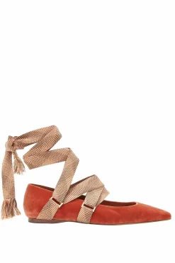 Ulla Johnson Arlo Ribbon Ballet Flat