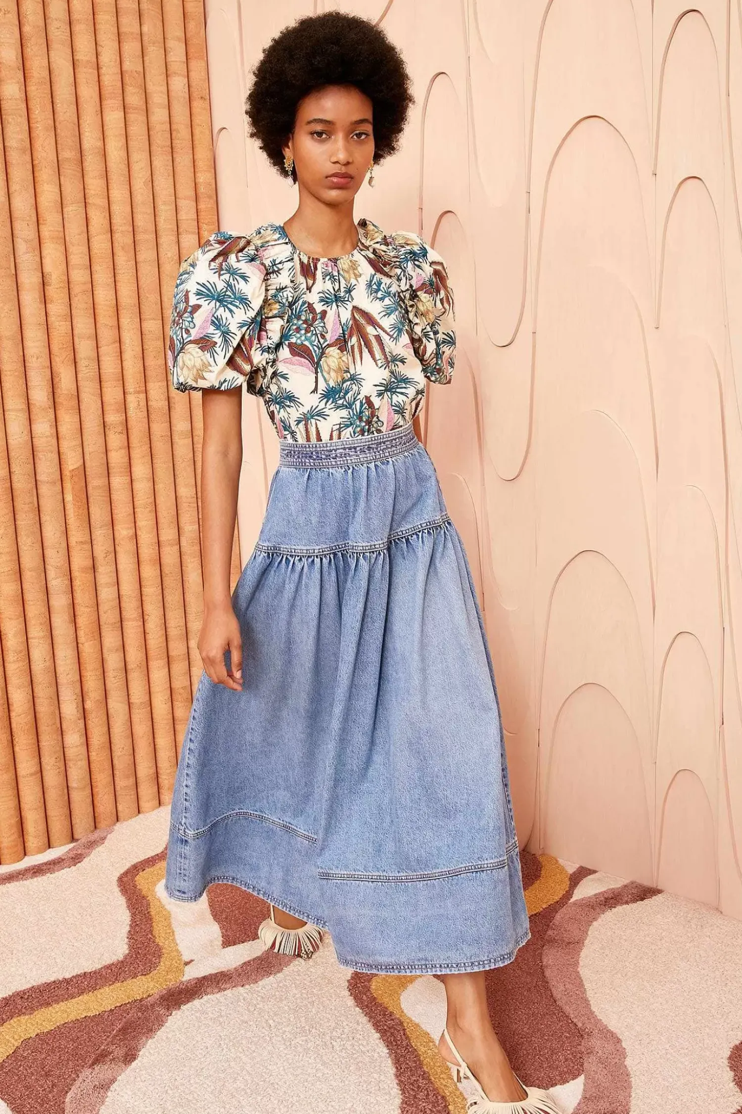 Ulla Johnson Astrid-Skjortet