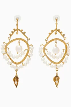 Ulla Johnson Beaded Lysekrone Oredobber