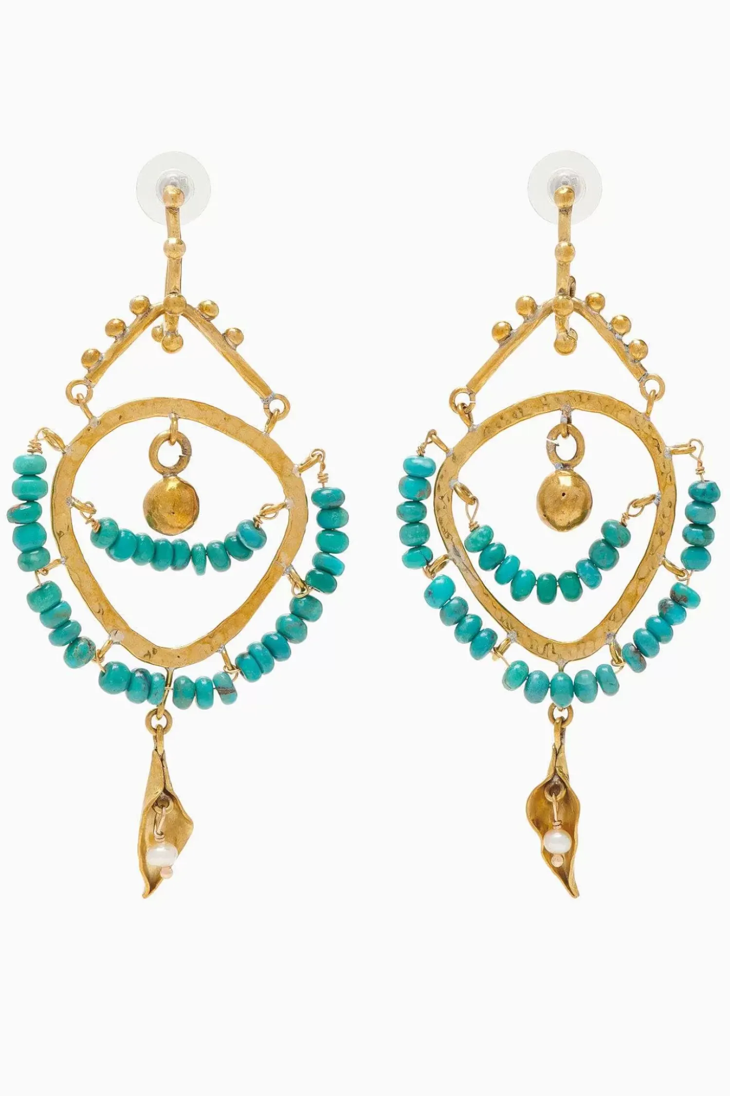 Ulla Johnson Beaded Lysekrone Oredobber