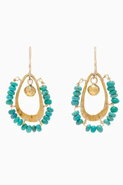 Ulla Johnson Beaded Single Drop Oredobber