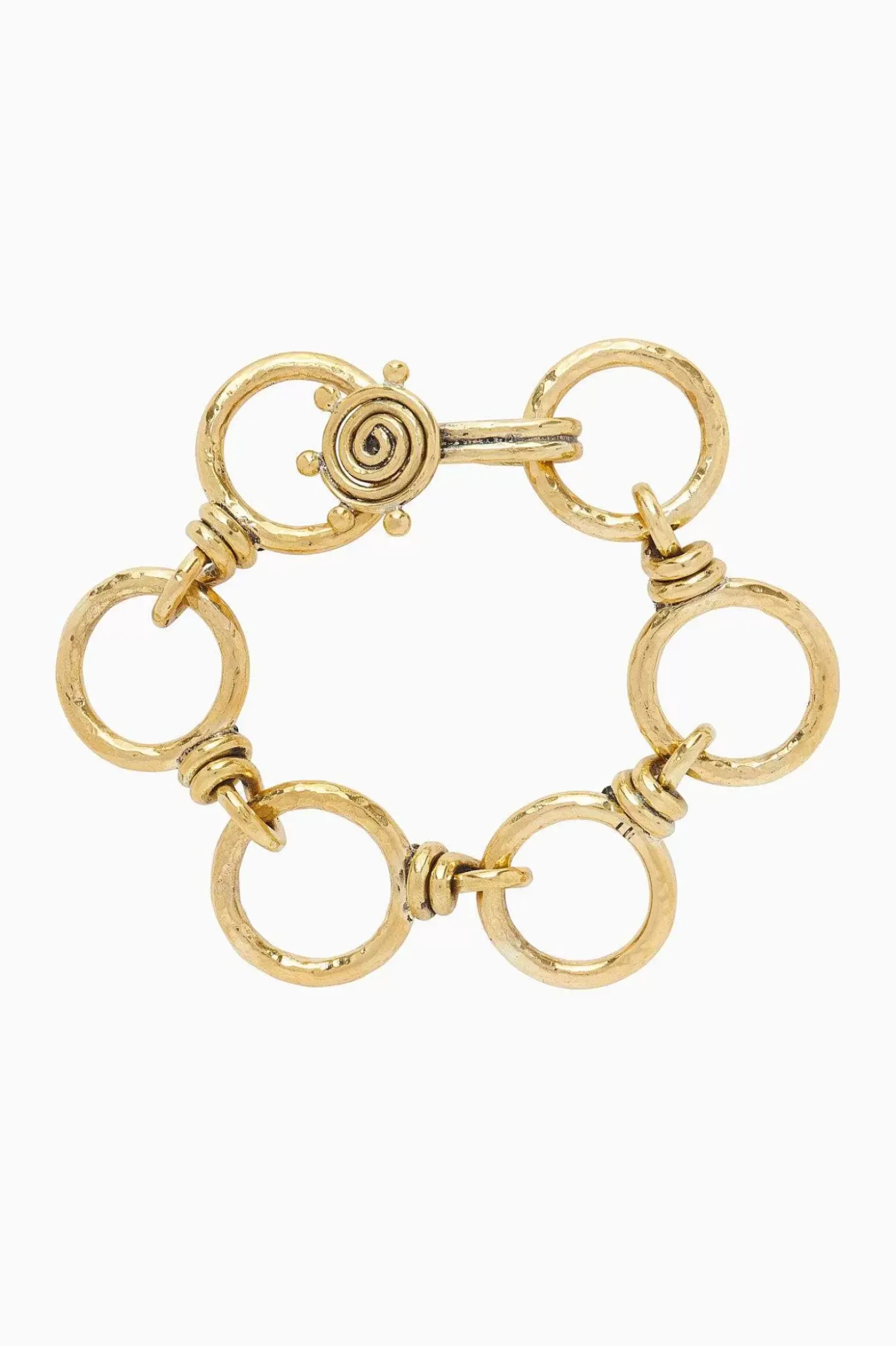 Ulla Johnson Hammered Circle Chain Armband