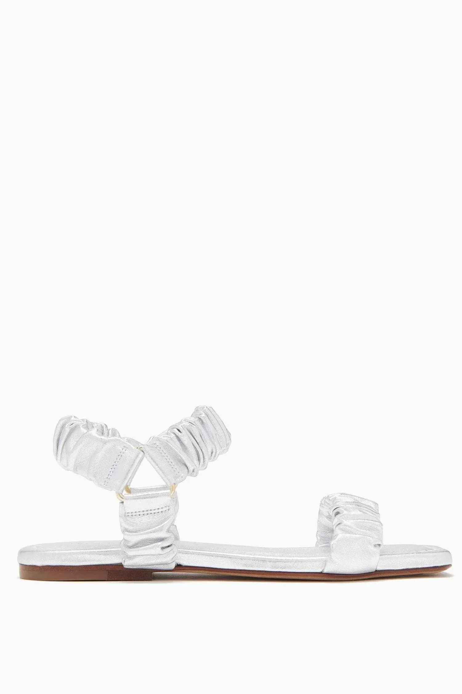 Ulla Johnson Isabella Ruched Flat Sandal