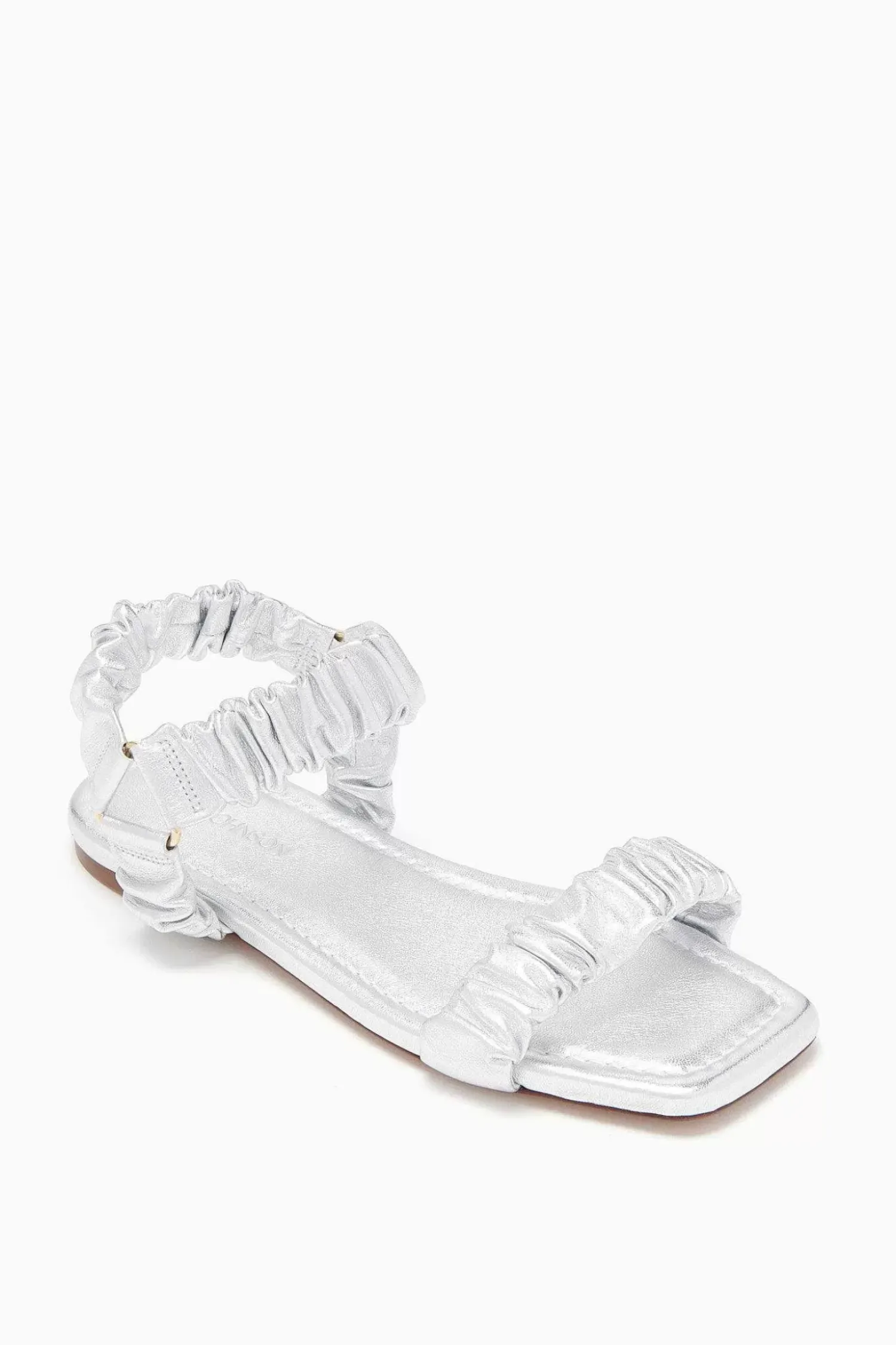 Ulla Johnson Isabella Ruched Flat Sandal