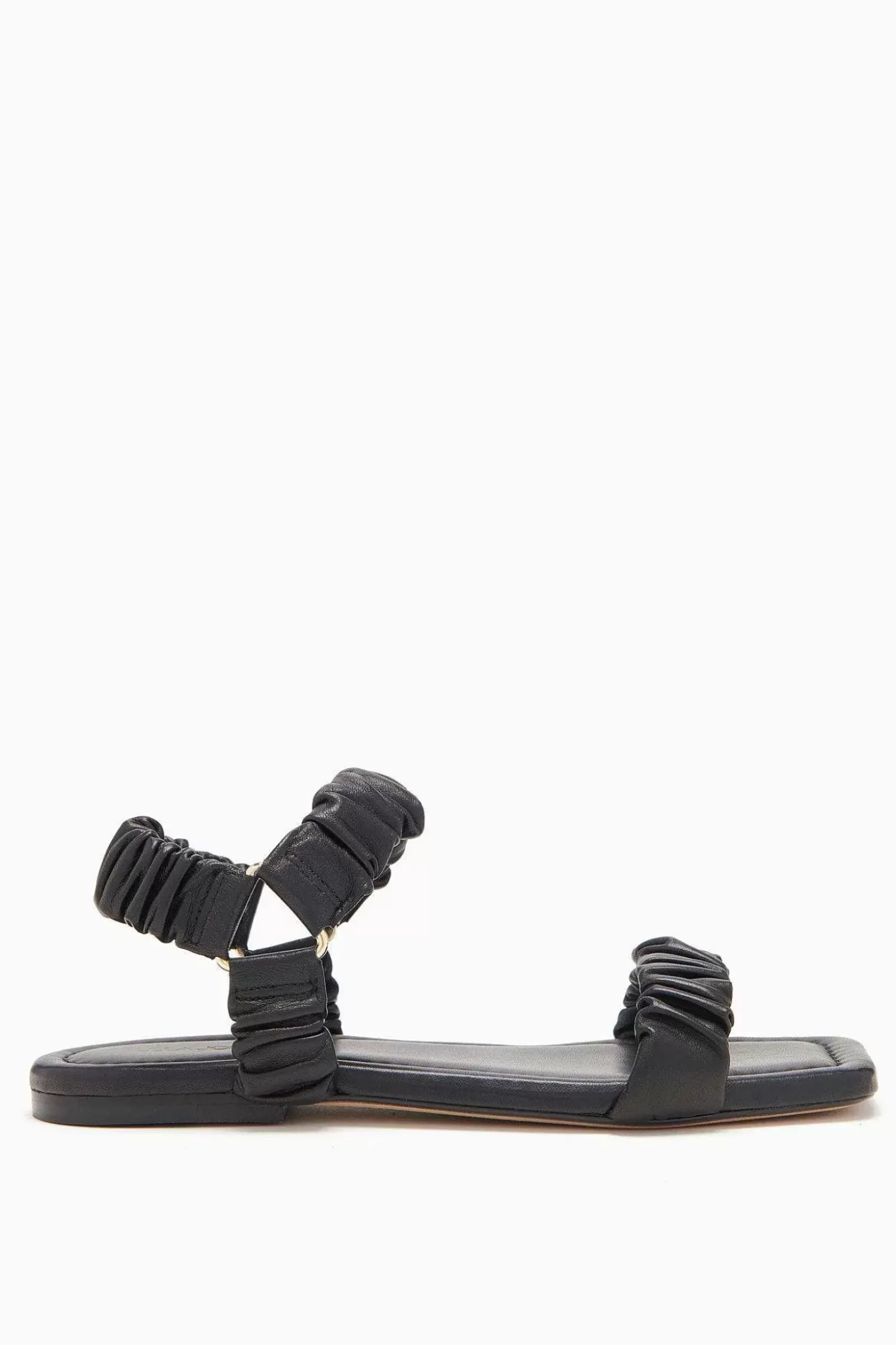 Ulla Johnson Isabella Ruched Flat Sandal