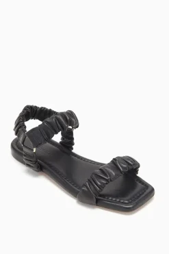 Ulla Johnson Isabella Ruched Flat Sandal