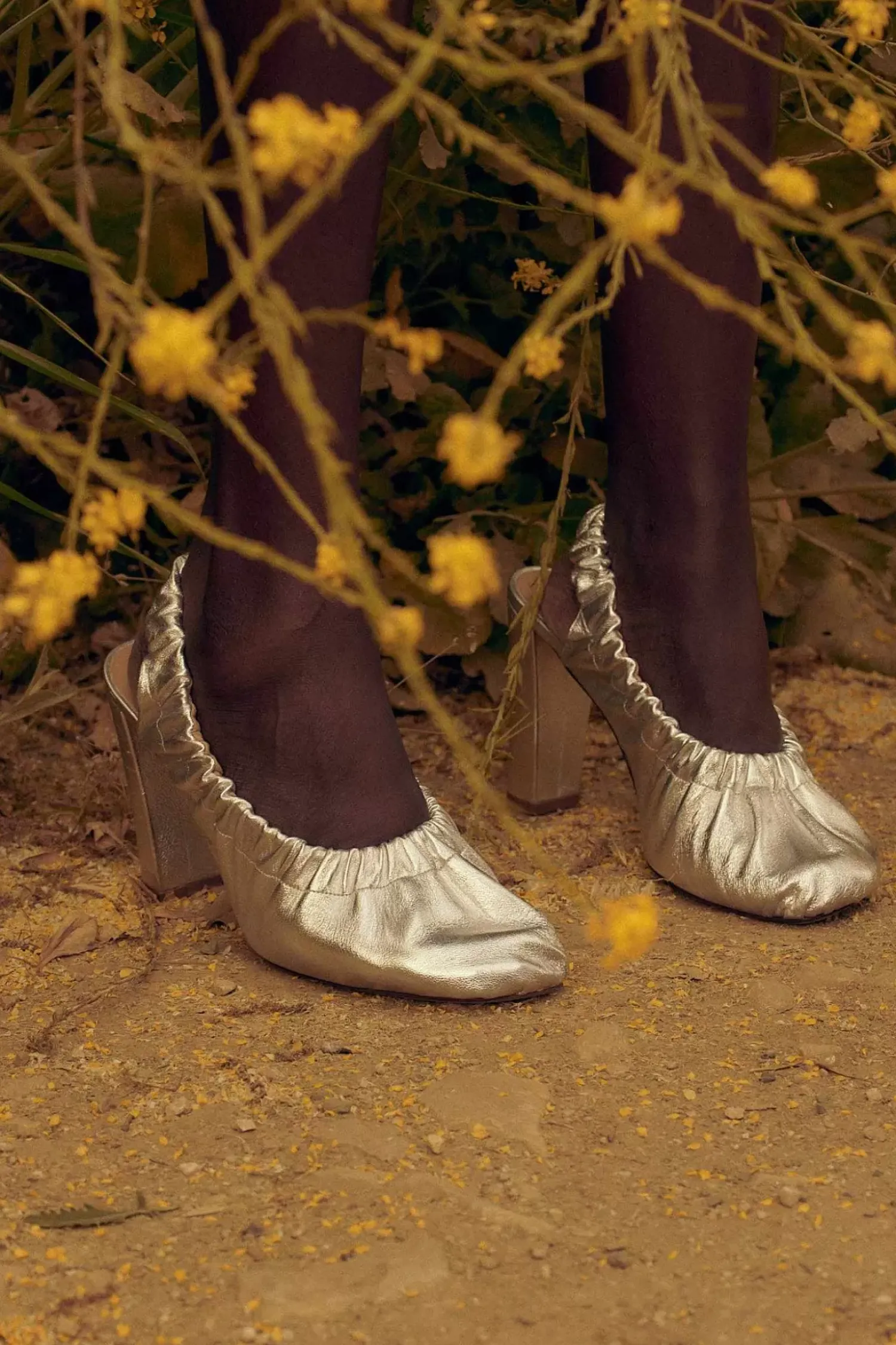 Ulla Johnson Lucia Ruched High Heel