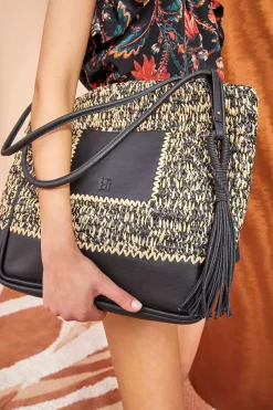 Ulla Johnson Maya Raffia Tote