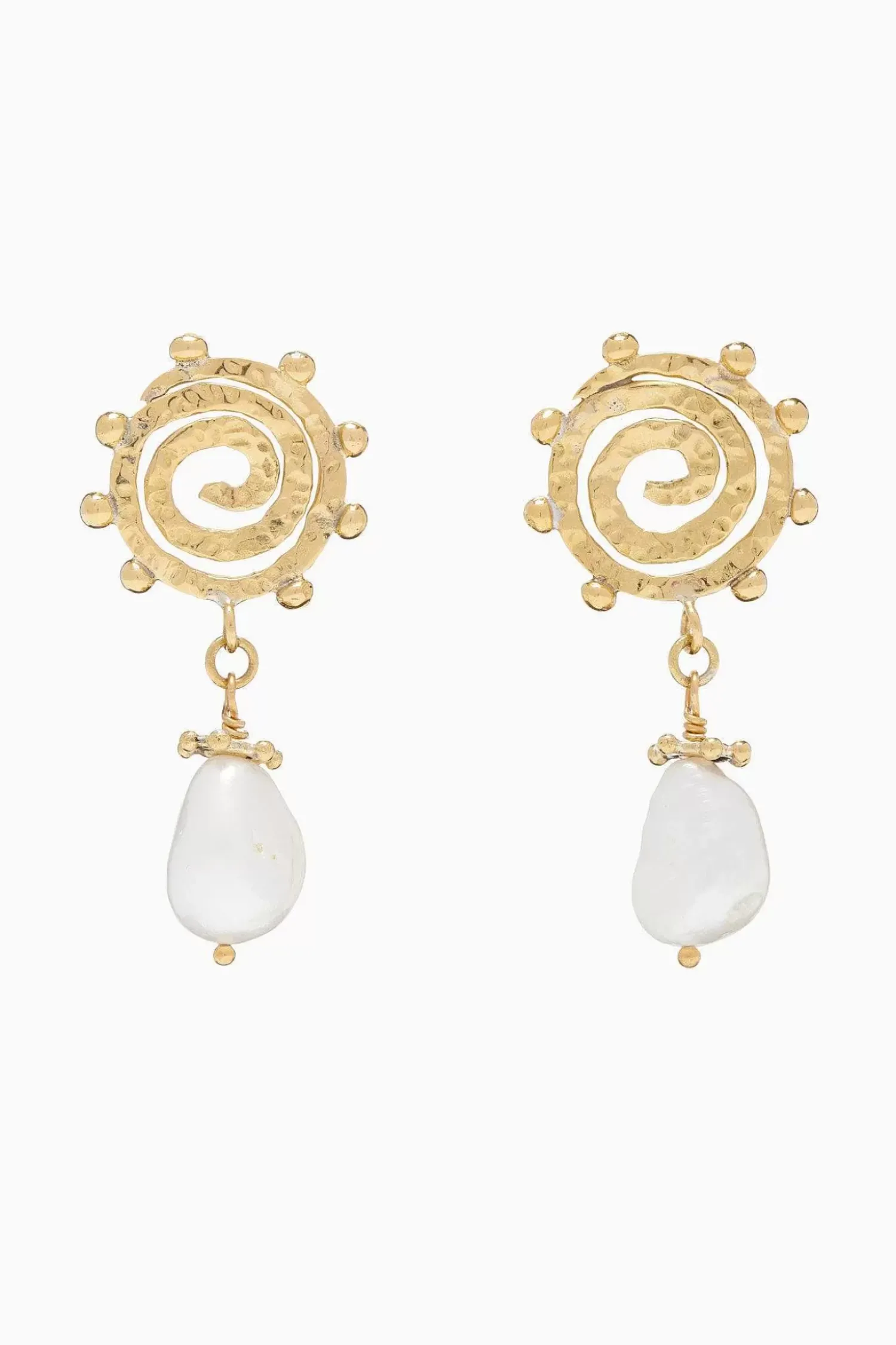 Ulla Johnson Mini Spiral Stone Oredobber