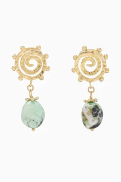 Ulla Johnson Mini Spiral Stone Oredobber