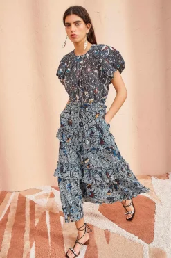 Ulla Johnson Nicolette Shell Laceup Hoy Hael