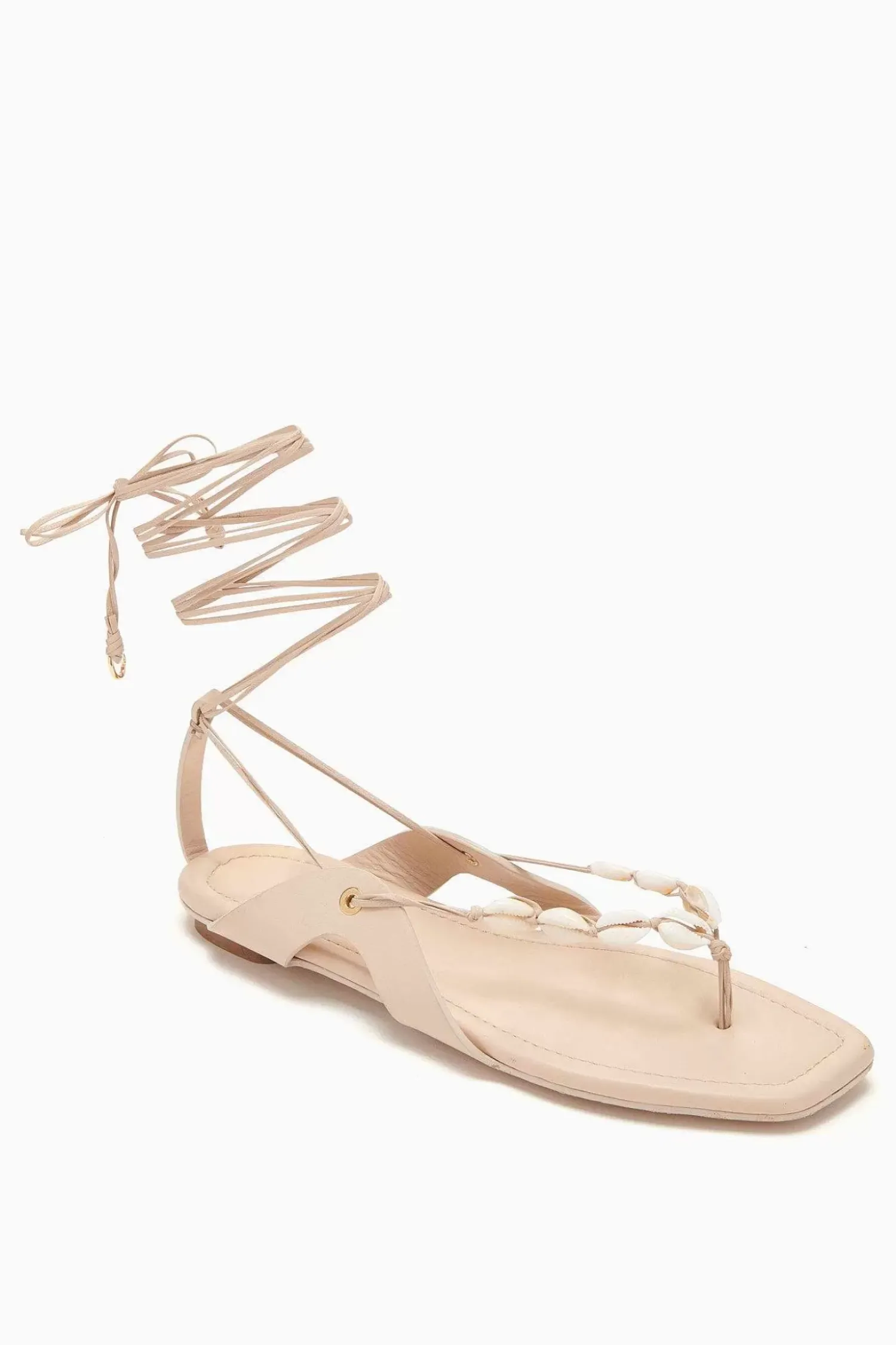 Ulla Johnson Romina Shell Laceup Sandal
