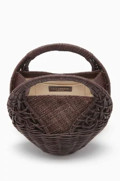 Ulla Johnson Sea Shell Wicker Bag