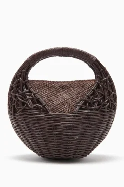 Ulla Johnson Sea Shell Wicker Bag