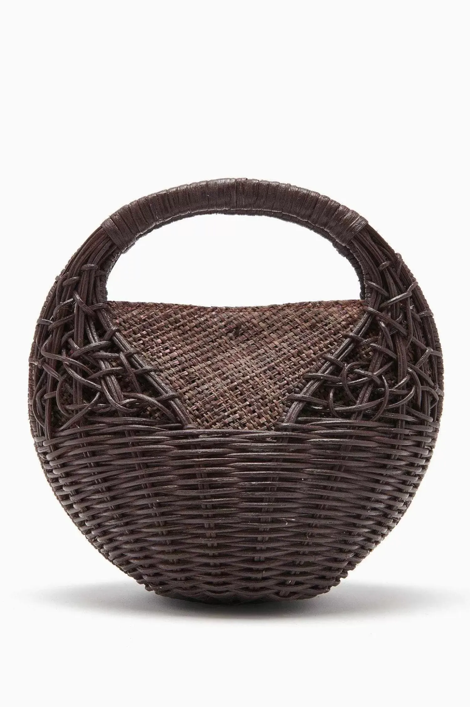 Ulla Johnson Sea Shell Wicker Bag