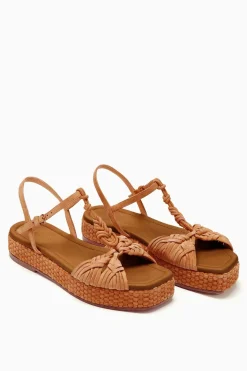 Ulla Johnson Shayna Macrame Flettet Flatform