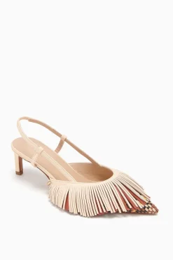 Ulla Johnson Shira Woven Fringe Slingback