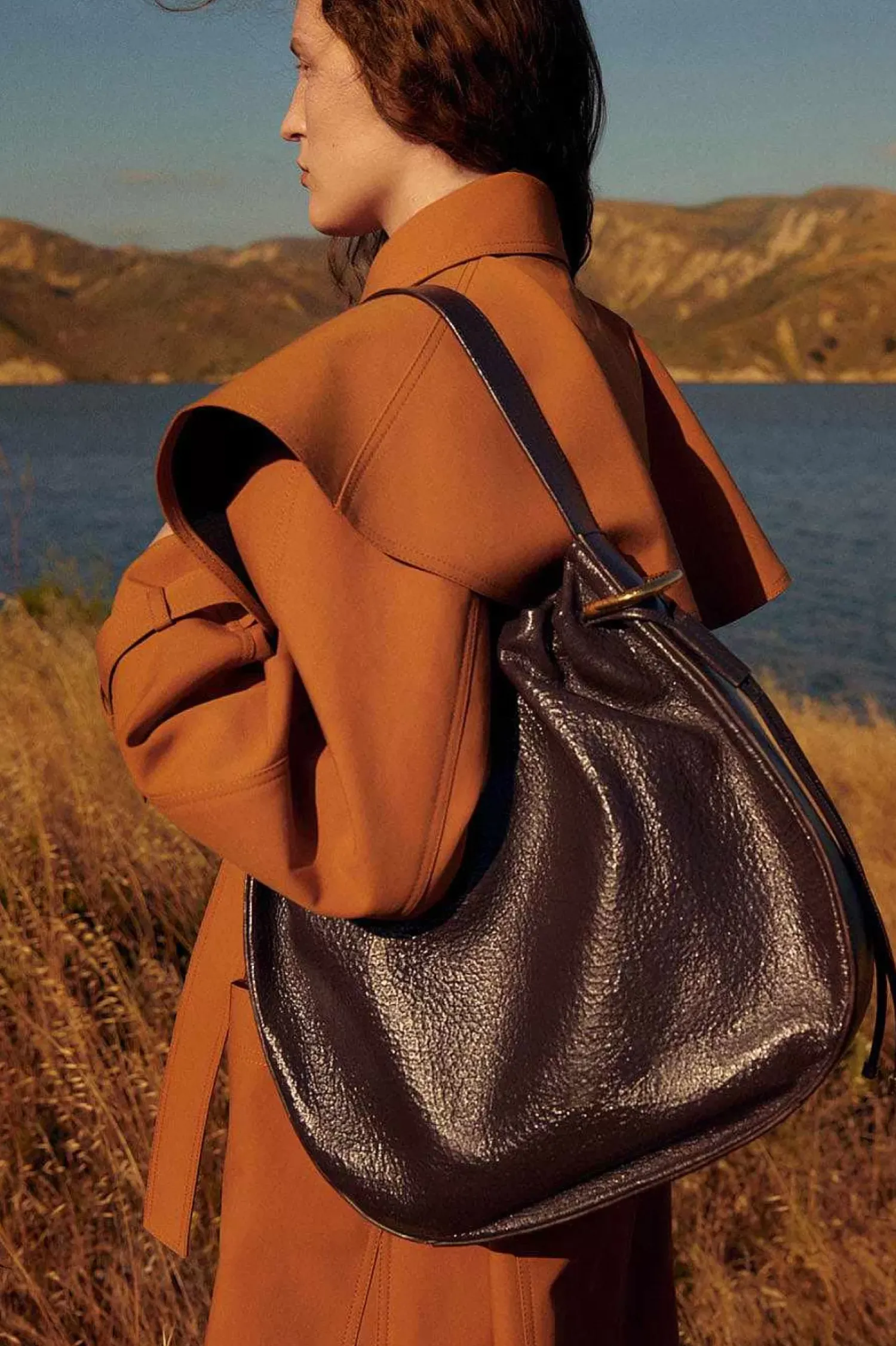 Ulla Johnson Tilda Ruched Hobo